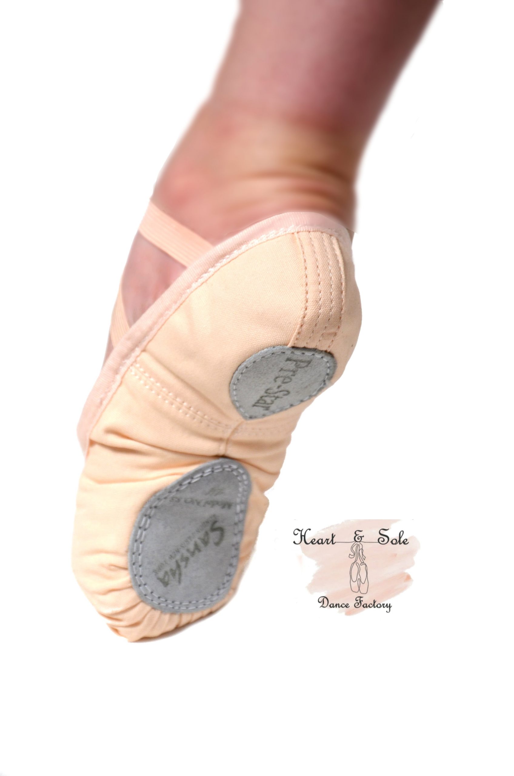 Adult Split Sole Canvas Dance / Ballet Shoes | Heart and sole
